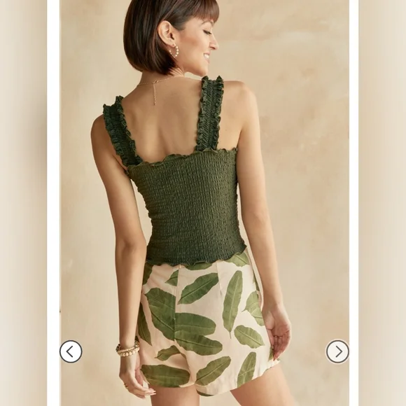 Francesca's | Regina Ruffle Top - Picture 4 of 4